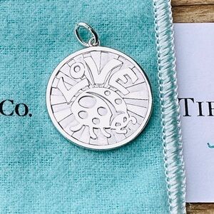 Tiffany & Co. LARGE Love Bug Charm Pendant in Silver